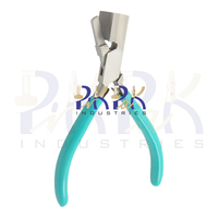 Pince à plier en acier inoxydable 90 degrés 135 mm avec poignées en PVC à ressort pour la fabrication de bijoux, le bricolage, le sertissage, la pêche et le pliage de métaux