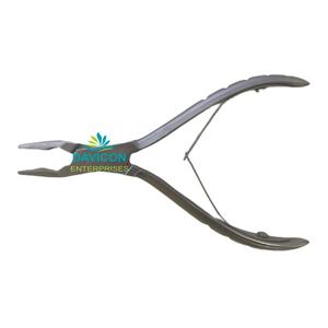 Davicon คีมผ่าตัดกระดูกและข้อขนาด12ซม. ทำจากสเตนเลสใช้มือปรับขนาดได้ตามต้องการ - Product Image 4