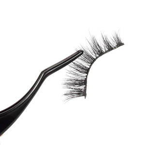 Beauty Instrument Stainless Steel <b>Eyelash</b> Extension <b>Tweezers</b> / Professionally Manufactured <b>Eyelash</b> <b>Tweezers</b> - Product Image 4