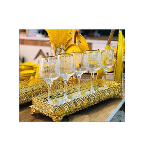 Indian Metal World Vaisselle Dessert Récipient de stockage des aliments Forme et taille personnalisées Plateau en métal de forme carrée - Product Image 2