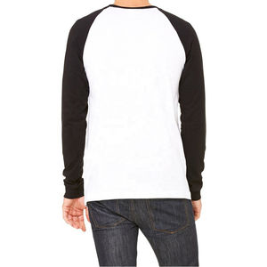 Léger Raglan manches longues Streetwear respirant hommes décontracté coton à manches longues Slim-Fitness Design Sport Style motif - Product Image 6