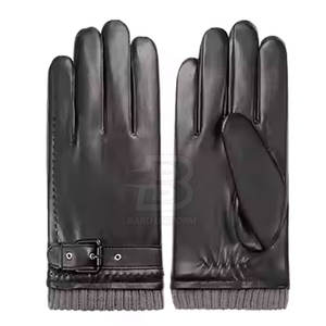 Best Selling High Quality Winter Leather Gloves New Arrival for Casual Scene and Touch Screen Devices Breathable - Product Image 1