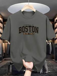 Camiseta personalizada de gran tamaño Camisetas duraderas de algodón 100% de larga duración Camiseta informal de alta calidad para hombre Precio competitivo - Product Image 2