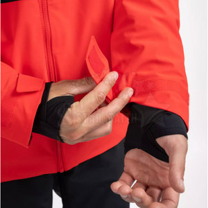Chaqueta de Esquí Ligera con Capucha, Logotipo Frontal, Transpirable, Ecológica, Resistente al Viento, Cómoda, Unisex, para Invierno y Actividades al Aire Libre, Servicio OEM - Product Image 3