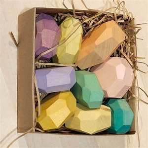 Apaisez l'esprit avec le jouet de thérapie de roche en bois TUMI ISHI, jeu d'équilibrage de roche en bois TUMI ISHI par des parents minimalistes respectueux de l'environnement - Product Image 3