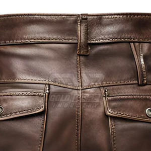 Shorts de cuero para hombre al por mayor, nuevos y de última tendencia, disponibles al mejor precio, shorts de cuero para hombre de alta calidad - Product Image 2