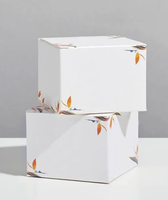 Boîtes cosmétiques personnalisées écologiques, emballages rigides en papier pour crème pour le visage, poudre libre, impression offset, laminage mat, logo personnalisé