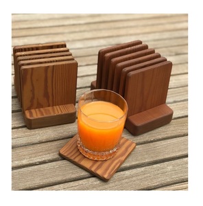 Venta al por mayor de posavasos de madera de acacia, almohadillas Frinks, Material ecológico, accesorios de decoración de mesa - Product Image 5