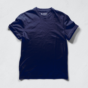 เสื้อยืดเจอร์ซีย์ผ้าฝ้าย 100% ระบายอากาศได้ดี ดีไซน์เรียบ สำหรับสกรีนลาย - Product Image 5