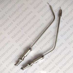 Kit de tubes d'aspiration Frazier professionnels en acier inoxydable, best-seller, à alimentation manuelle, instrument de haute qualité certifié CE - Product Image 3