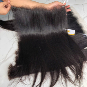 13x4 HD Swiss Lace Frontal non traité, cheveux vierges Remy, cheveux humains bruts vietnamiens à cuticule alignée - Product Image 1