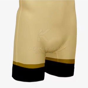 Custom Printing Polyester/Spandex Lightweight Quick Dry Breathable Front Logo Fitted Wrestling <b>Weightlifting</b> <b>Singlet</b> KANEKA - Product Image 5