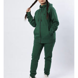 Chándales para mujer personalizado nailon algodón poliéster cortavientos niñas terciopelo tecnología polar terciopelo algodón 100% pistas para mujer - Product Image 3