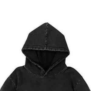 Venta al por mayor de fábrica, sudaderas con capucha desgastadas para hombre, jersey de alta calidad personalizado 80% Algodón, sudaderas con capucha atléticas elegantes de gran calidad para hombre - Product Image 5