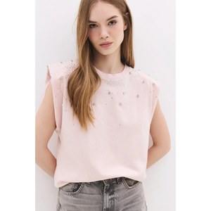 T-shirt décontracté sans manches 100% coton - Product Image 6