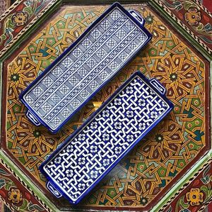 Plateau en MDF multi-usages pour le service des aliments et la décoration, adapté à la maison et au bureau. - Product Image 4