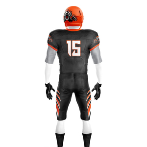 Jersey de Fútbol Americano Personalizado 100% Poliéster, Uniforme Personalizado Transpirable que Absorbe la Humedad, Sublimación de Alta Calidad - Product Image 3