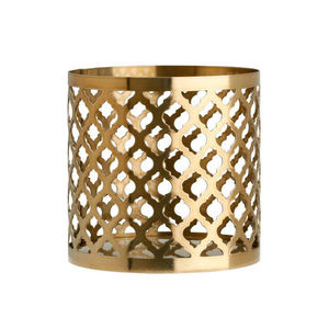 Nouveau support de bougie luxueux support en métal fini doré à la main concepteur en métal bougeoir votif fêtes votive décorative votive - Product Image 2
