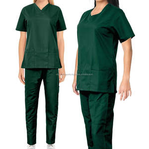 LOGO Personalizado Moda Mujer Secado rápido Hospital Médico Tops Jogger Pantalones Trajes Dental Doctor Scrubs Enfermera Uniforme Conjuntos - Product Image 2