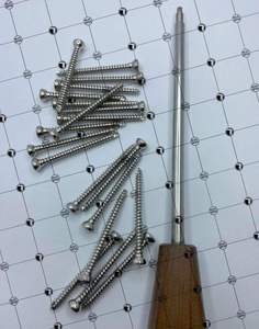 Tornillos corticales de 4,5mm autorroscantes (juego de 201 piezas) Implantes ortopédicos veterinarios de alta calidad 316L - Product Image 5