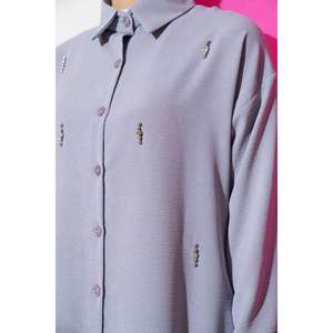 Beaded Front Aerobin Juego 2 Piezas Gris - Product Image 2