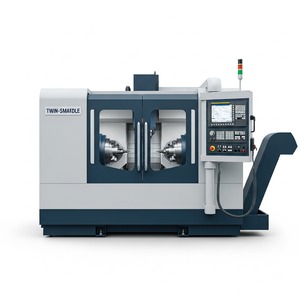 เครื่อง CNC หมุนสองแกนหมุนศูนย์กลางงานหนักใช้งานง่ายเครื่องจักรทนทานสำหรับใช้ในโรงงานอุตสาหกรรม - Product Image 4