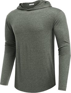 Haute fabrication hommes hiver solide pull à capuche polaire 100% coton impression numérique coupe ample - Product Image 5