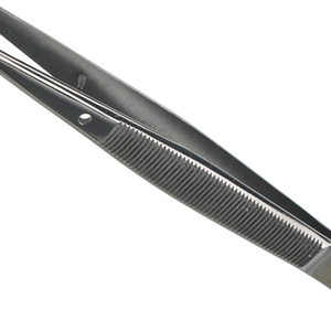 Pince Barraquer Cilia durable de la conception OEM du meilleur fabricant du fournisseur Matériau en acier massif Pince à pince manuelle Approvisionnement d'usine - Product Image 3