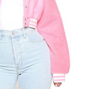 Chaqueta Universitaria Corta Reversible para Mujer, Chaqueta Corta Universitaria de Alta Calidad para Mujer, Ropa Casual para Exteriores, Chaquetas Transpirables para Mujer - Product Image 5