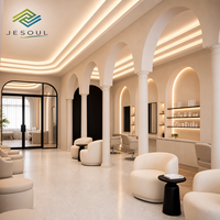 Rak Display LED untuk Salon, Furnitur Luar Ruangan, Rak Display Parfum, Showcase, Furnitur Restoran, Custom