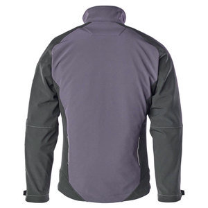 Breathable <b>Soft</b> <b>Shell</b> <b>Jacket</b> <b>Hooded</b> Casual Wear for Winter Street Wear <b>Soft</b> Breathable Solid Colour - Product Image 2
