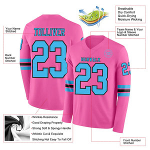 Camiseta de Práctica de Fútbol Americano 2025, Uniforme Deportivo Corto, Transpirable, Personalizable en Color/Logotipo, Tela de Alta Calidad de 240g, 100% para Hombre - Product Image 2