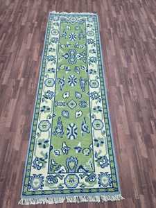 Conjuntos de alfombra persa anudada a mano turca al por mayor de fábrica, algodón de alta calidad, 2,6x8, pequeño corredor abstracto para decoración del hogar - Product Image 5