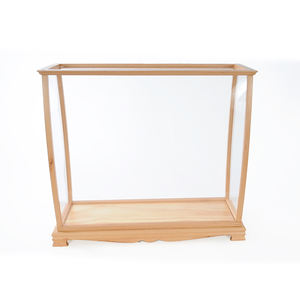 Vitrine en bois massif pour décoration de maison de modèle de bateau de taille moyenne pour le salon (91.4Lx33Wx80H cm) - Product Image 3