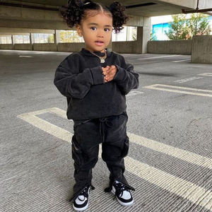 Survêtements de bonne qualité pour enfants, vêtements de jogging et d'entraînement, ensembles de survêtements à fermeture éclair, manches longues, grande taille, survêtement d'hiver pour enfants - Product Image 5