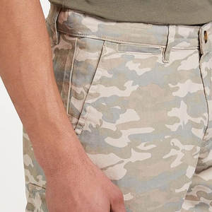 Pantalones cortos Cargo de algodón de verano para hombre personalizados de alta calidad patrón deportivo transpirable superventas OEM nuevos pantalones cortos de calle elásticos informales - Product Image 4