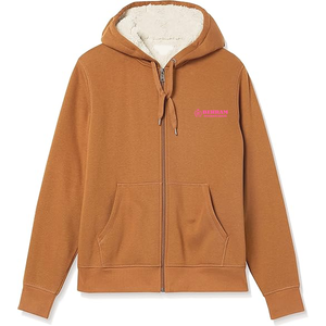 Vente en gros de sweats à capuche unisexes à manches longues en molleton technique French Terry avec fermeture éclair, logo personnalisé, hiver, 100% coton, avec fermeture éclair vierge et séchage rapide - Product Image 2