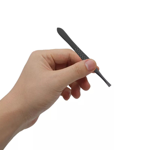 แหนบถอนขนคิ้วสีดำแหนบทำเล็บแบบปรับขนาดได้ - Product Image 1