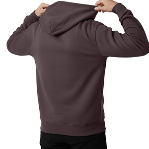 Sudadera con Capucha de Felpa 100% Algodón, Gruesa, Transpirable, sin Cordón, para Hombre, con Bolsillo, para Invierno - Product Image 6