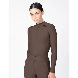 Haut d'équitation léger et respirant, tissu extensible respirant, chemise d'équitation athlétique pour femmes, confort estival - Product Image 4