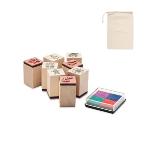 Set di 8 Timbri Natalizi Personalizzati per Merchandising - Product Image 6