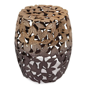 Mesa de Centro para Sala de Estar, Fabricada con Madera de Forma Irregular y Metal Plateado de Primera Calidad, para Hogar u Hotel - Product Image 4