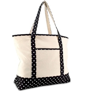 Pure 100% Organic Cotton Fashion New Hot Sell Cute Adjustable Strap <b>Hands</b> <b>Free</b> GOTS Certified Eco Friendly Canvas Women <b>Hand</b> Bag - Product Image 2