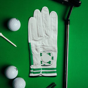 ถุงมือกอล์ฟน้ำหนักเบาสำหรับผู้ชายถุงมือกอล์ฟน้ำหนักเบาปรับได้วัสดุหนังกันยับ - Product Image 3
