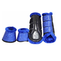 Venta al por mayor de productos personalizados para montar a caballo, gran oferta, equipo ecuestre equino, botas de campana para caballos