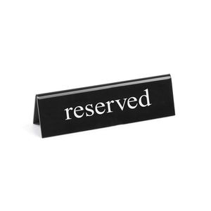Panneau de mariage réservé HENDI, dimensions 130x30x38mm - Product Image 1