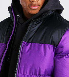 Chaqueta Acolchada Ligera Personalizada al por Mayor, Chaqueta con Capucha Extra Grande para Hombre, Envío DDP - Product Image 2