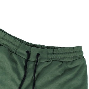 Pantalones de chándal para correr informales con forro polar para hombre, pantalones de chándal con bolsillos con cremallera, pantalones de chándal con bolsillos ajustados, 100% de algodón, - Product Image 6