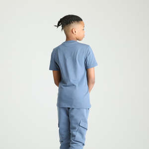 Ropa para niños personalizada para niños, niñas, bebés, 100% de algodón orgánico, estampado liso, Camisetas Básicas de gran tamaño en blanco a granel - Product Image 6