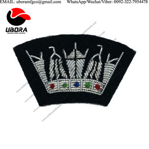 Royal QC Crown & Anchor Badge ลวด Bullion Badge - Product Image 3
